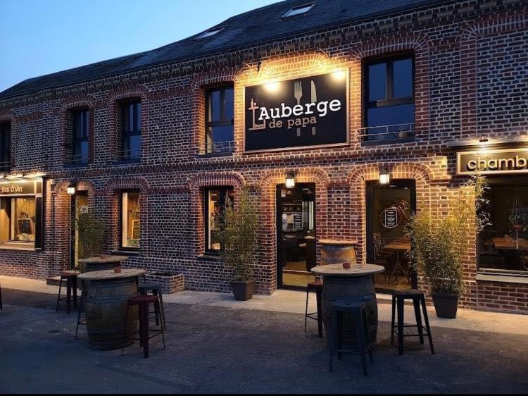 L'Auberge De Papa Auzouville-sur-Ry Buitenkant foto
